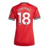 Manchester United Casemiro #18 Hjemmedrakt Kvinner 2025-26 Kortermet